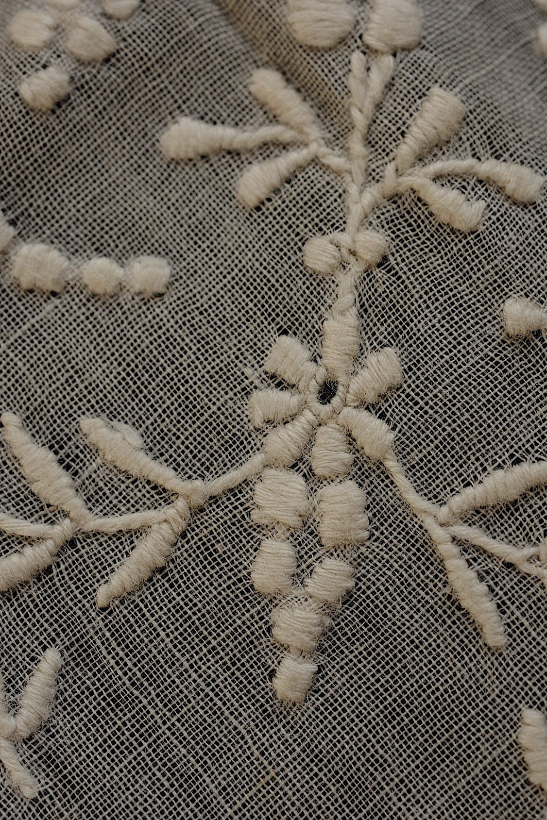 アンティークレース　dentelle ancienne 刺繍ハギレ