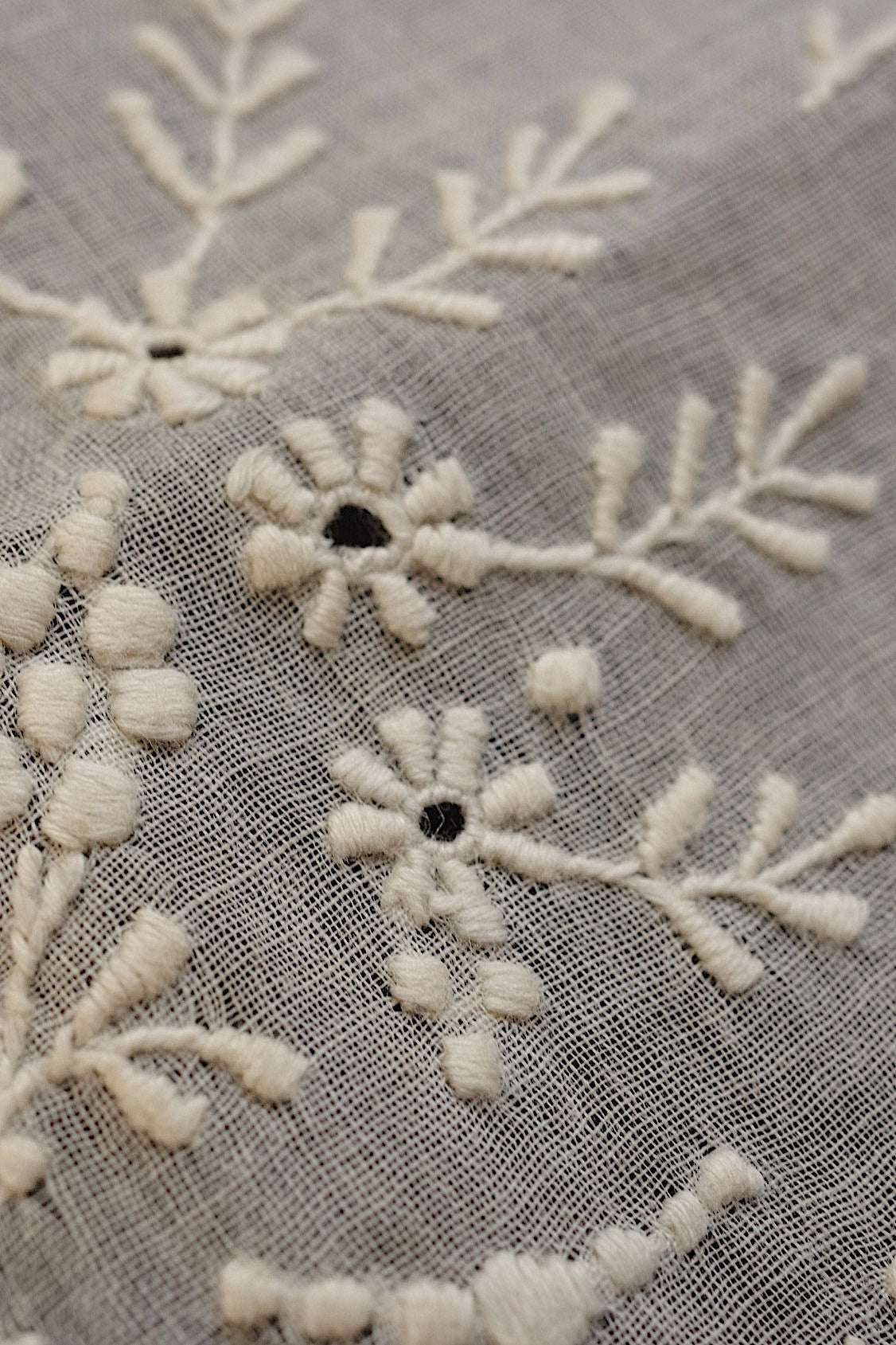 アンティークレース　dentelle ancienne 刺繍ハギレ