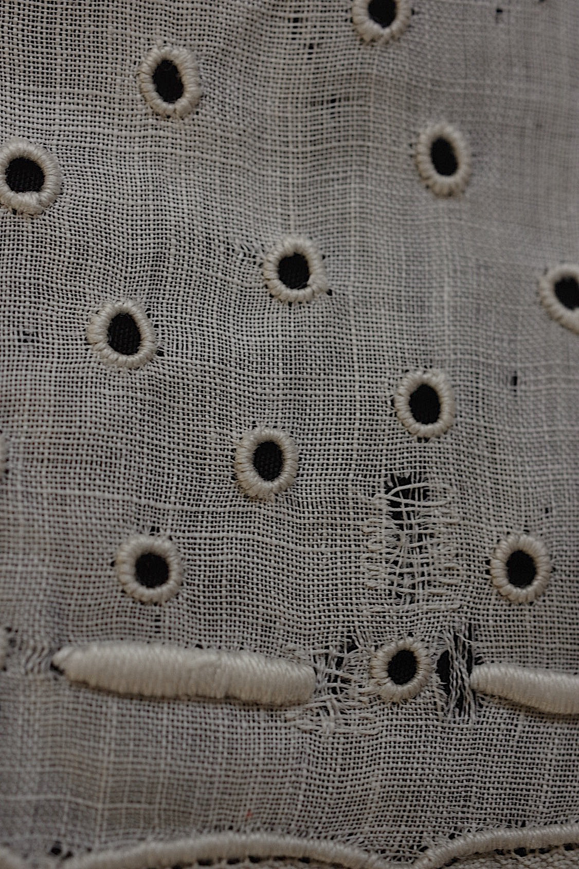 アンティークレース　dentelle ancienne 刺繍ハギレ