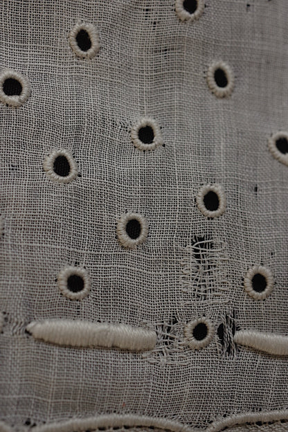 アンティークレース　dentelle ancienne 刺繍ハギレ