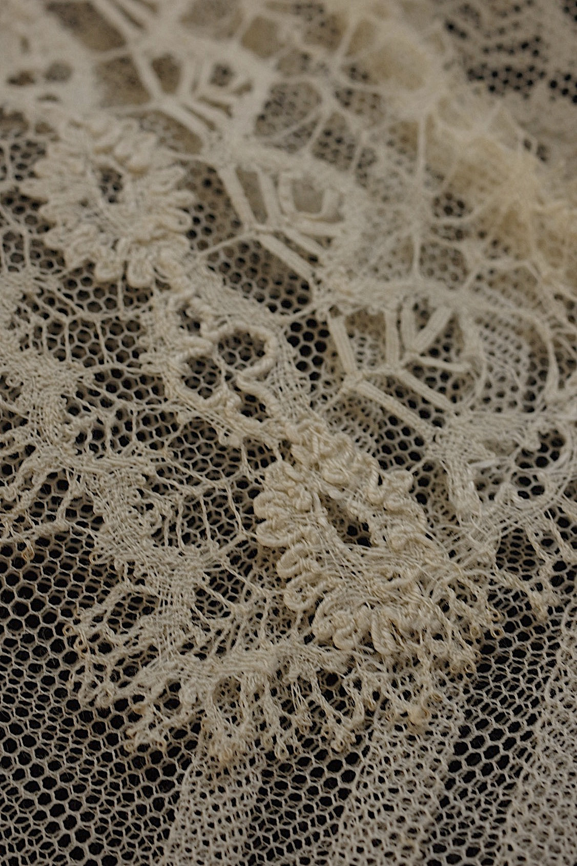 アンティークレース　dentelle ancienne plastron 2つ