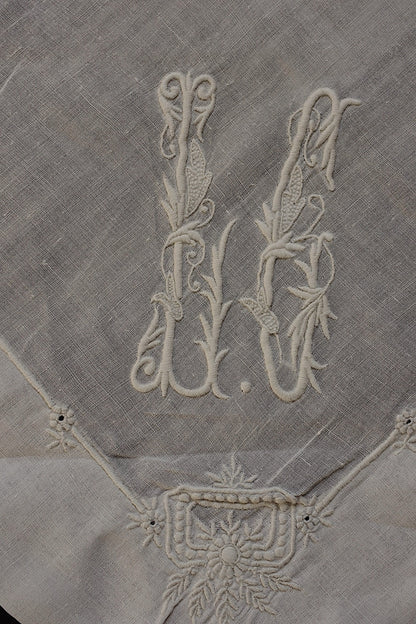 アンティークレース　dentelle ancienne ハンカチ３種