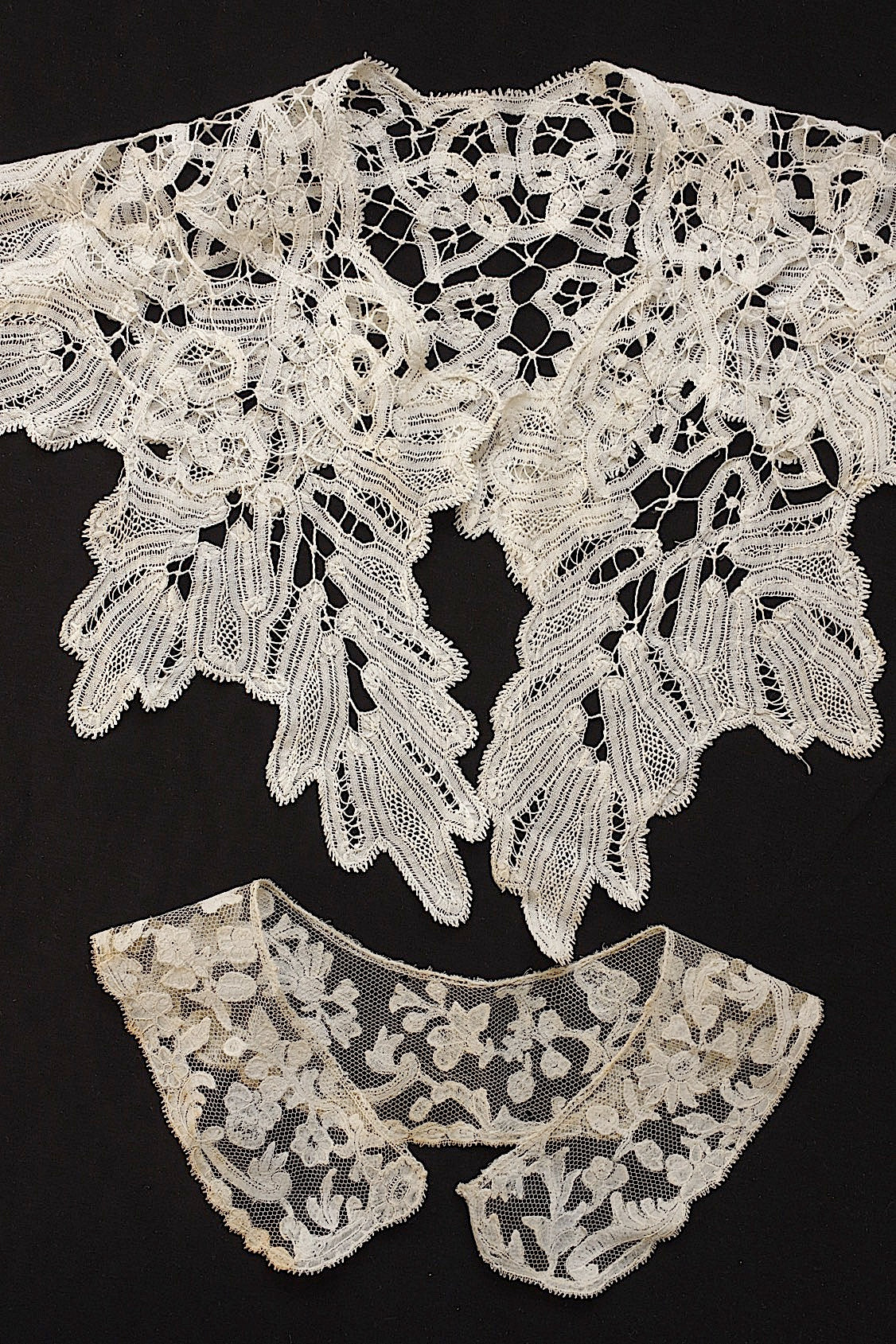 アンティークレース　dentelle ancienne 　襟