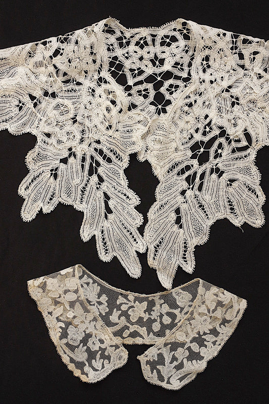アンティークレース　dentelle ancienne 　襟