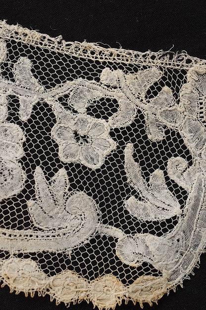 アンティークレース　dentelle ancienne 　襟