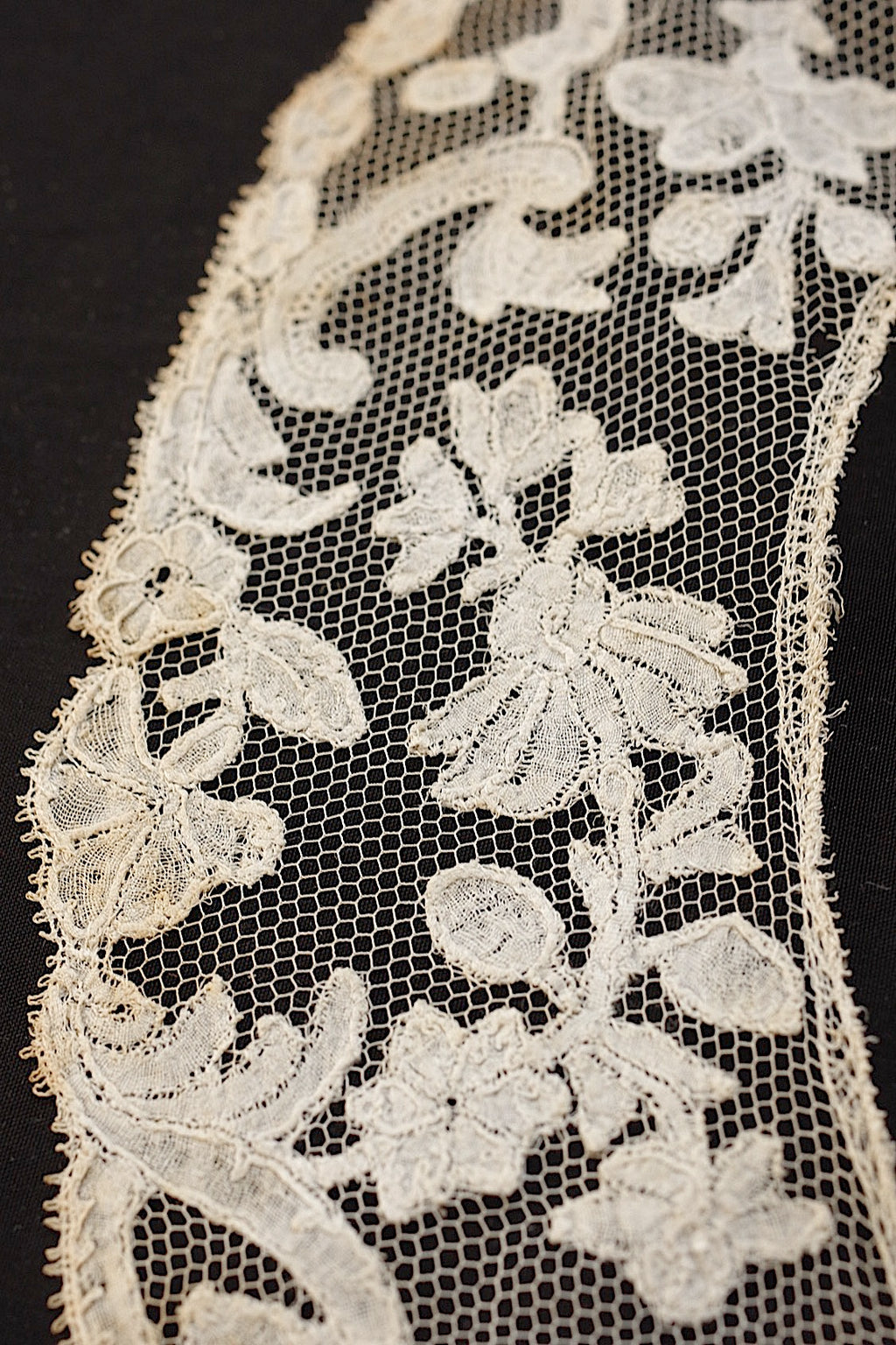 アンティークレース　dentelle ancienne 　襟