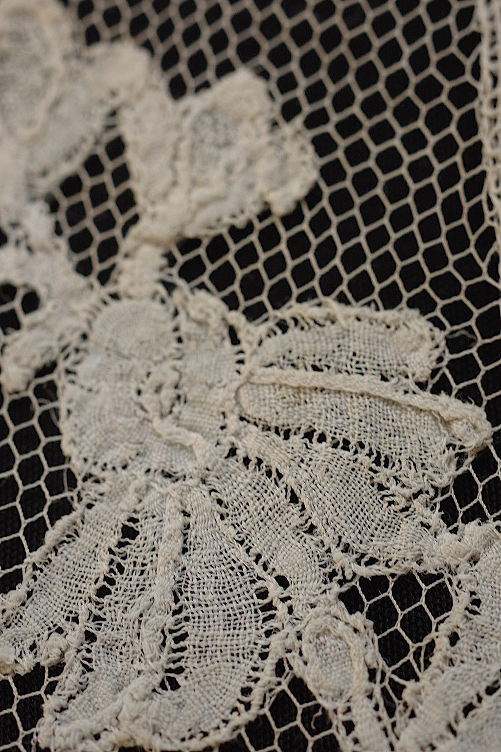 アンティークレース　dentelle ancienne 　襟