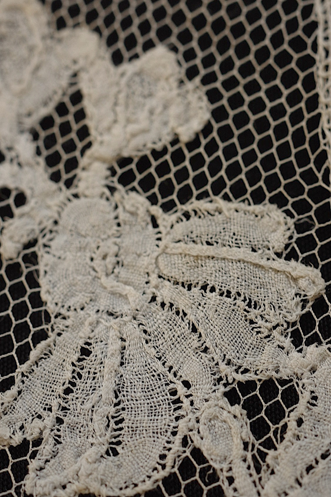 アンティークレース　dentelle ancienne 　襟