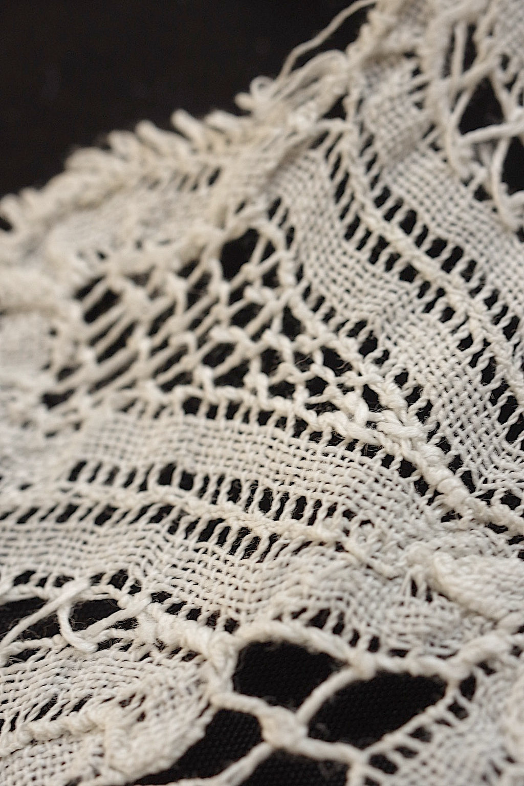 アンティークレース　dentelle ancienne 　襟