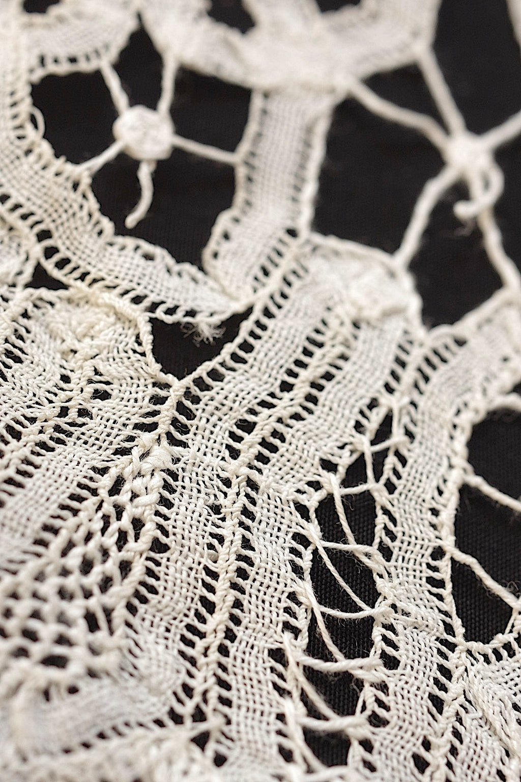 アンティークレース　dentelle ancienne 　襟