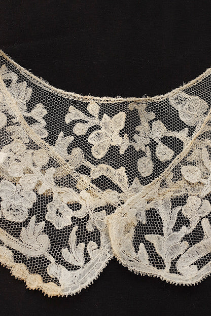 アンティークレース　dentelle ancienne 　襟