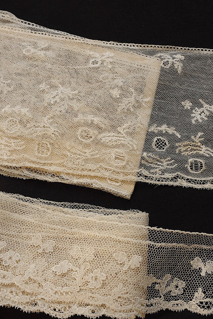 アンティークレース　dentelle ancienne 　２種