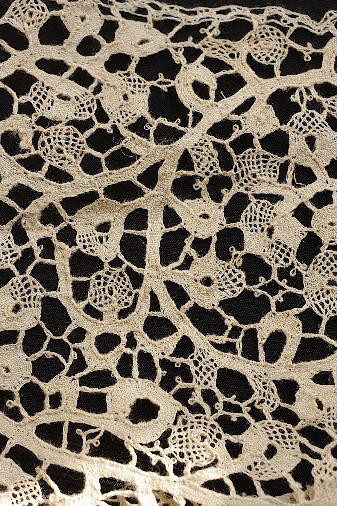 アンティークレース　dentelle ancienne 　フレミッシュレース