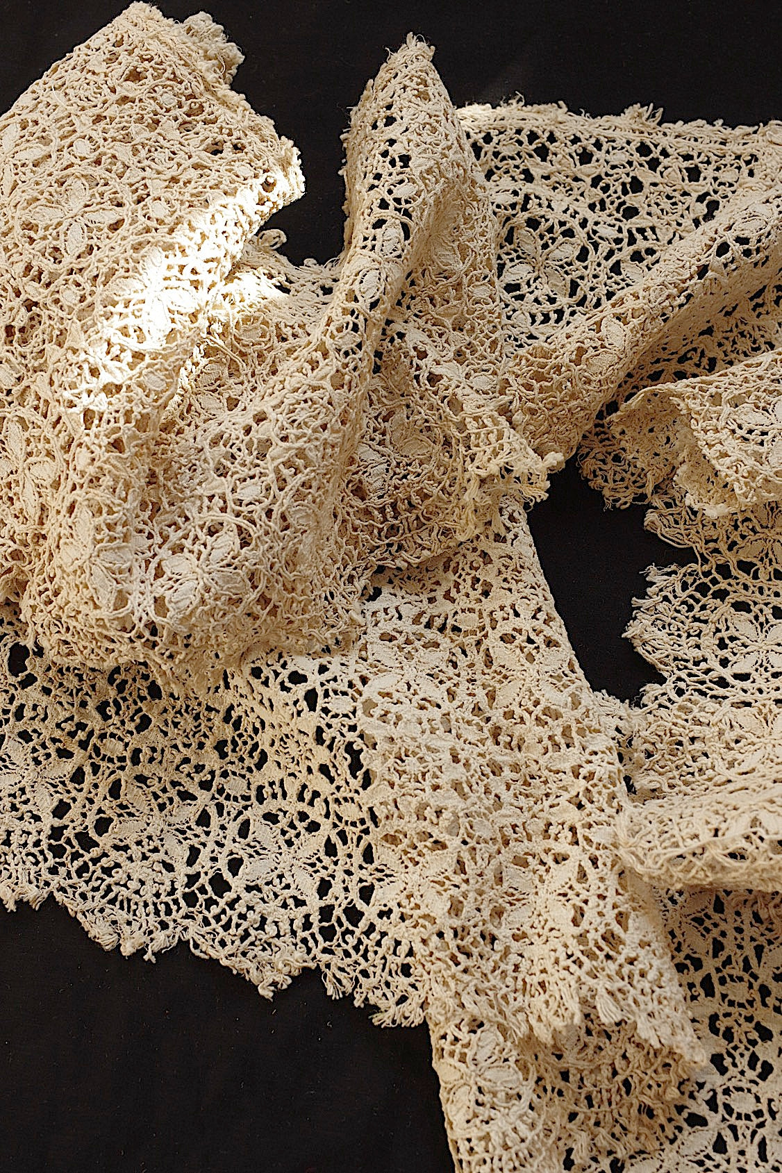 アンティークレース　dentelle ancienne 　フレミッシュレース