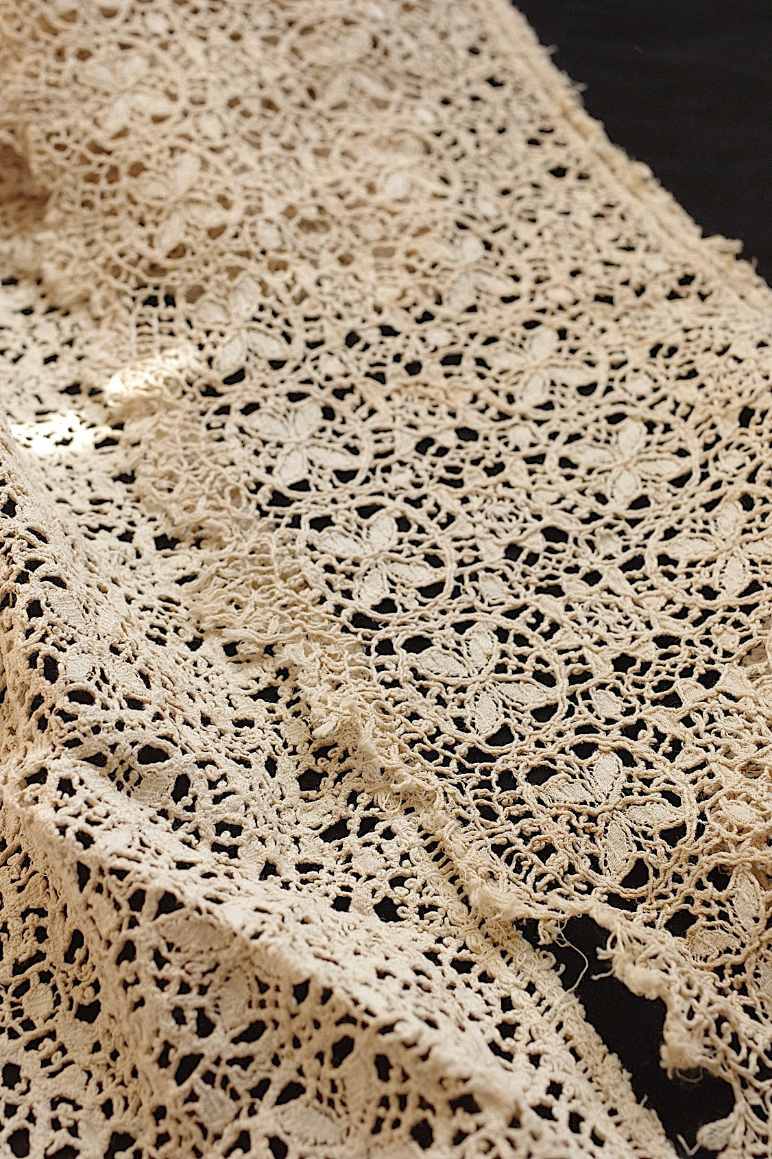 アンティークレース　dentelle ancienne 　270cm
