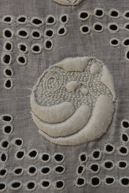 アンティークレース　dentelle ancienne 　刺繍生地