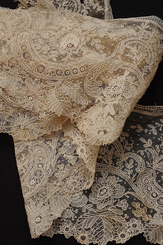 アンティークレース　dentelle ancienne 　ブリュクセルレース