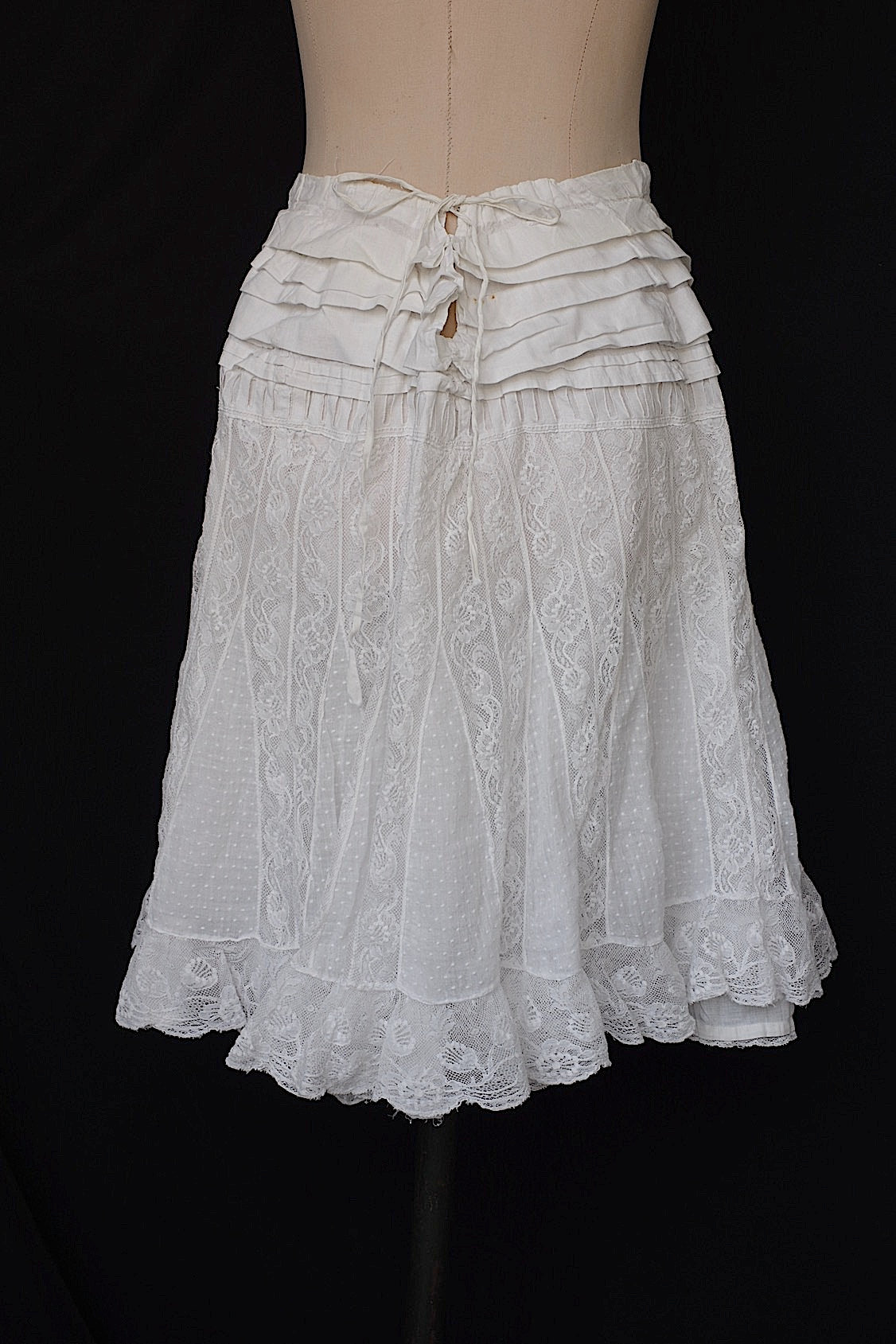 アンティーク服　vêtement antique スカート1