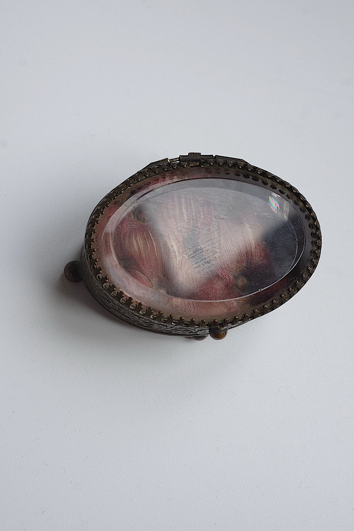 アンティークガラスケース　boite antique 1