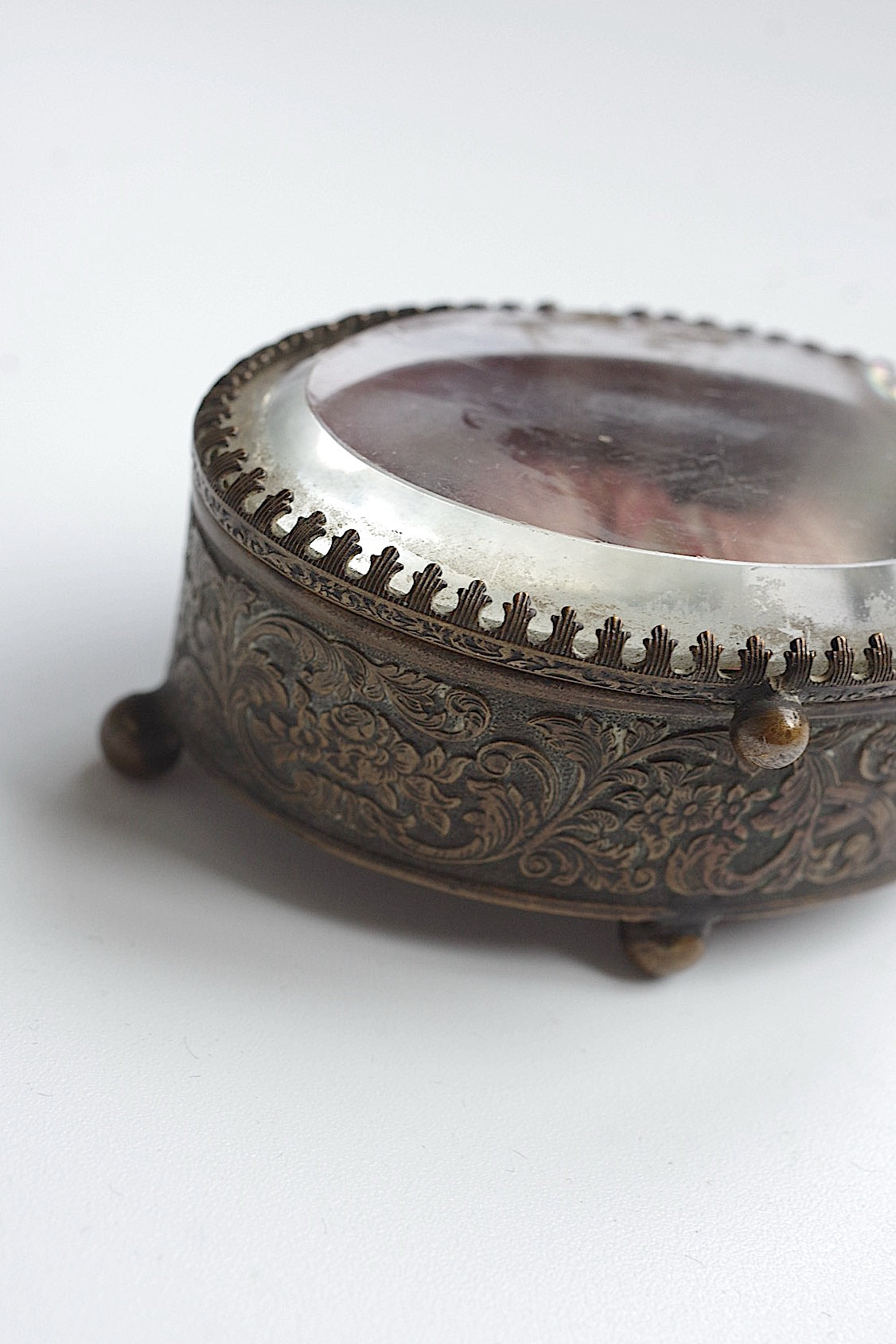 アンティークガラスケース　boite antique 1