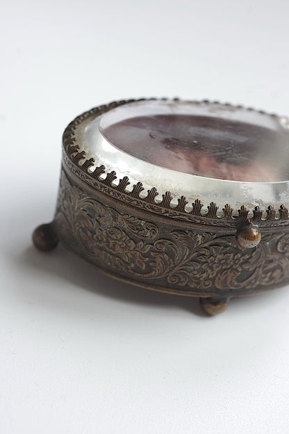 アンティークガラスケース　boite antique 1