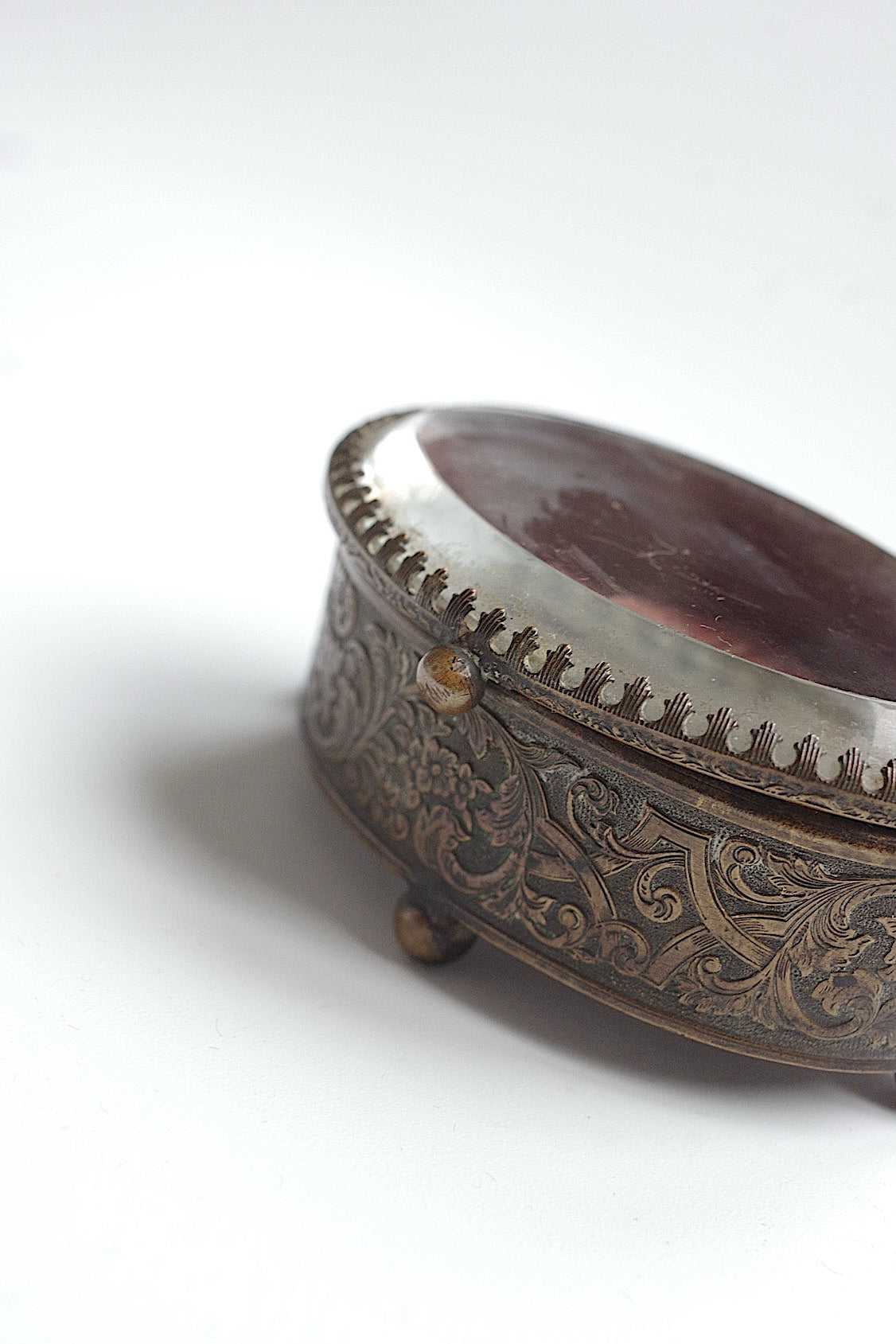 アンティークガラスケース　boite antique 1