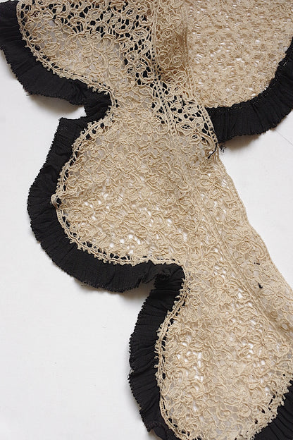 アンティークレース　dentelle ancienne 襟