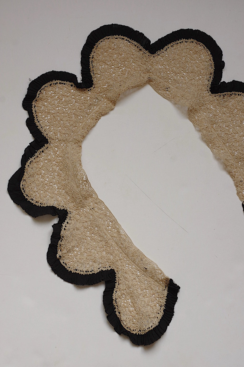 アンティークレース　dentelle ancienne 襟