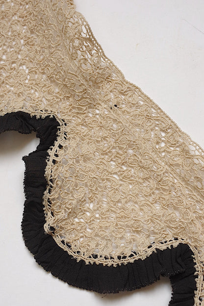 アンティークレース　dentelle ancienne 襟