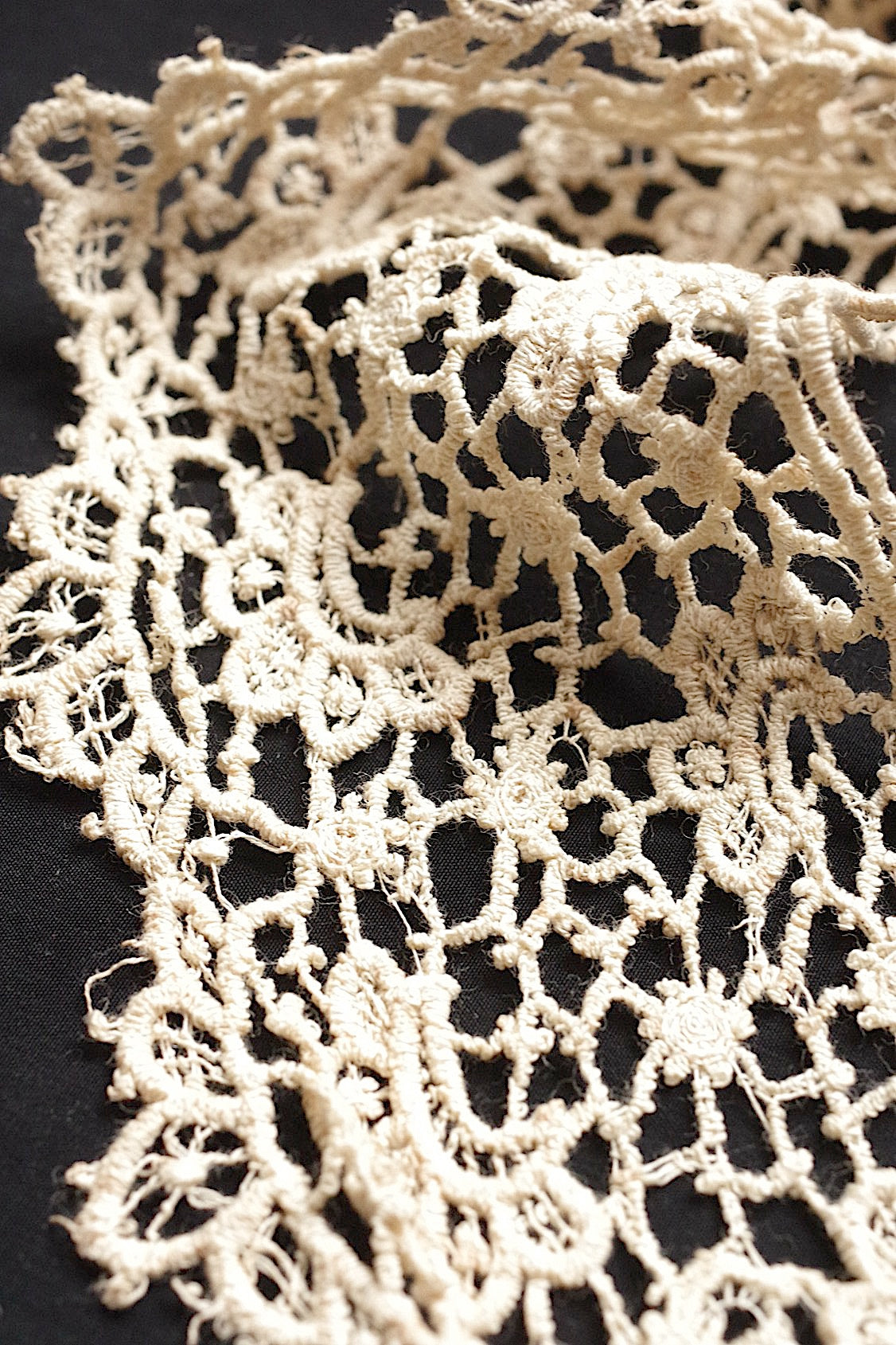 アンティークレース　dentelle ancienne 255cm