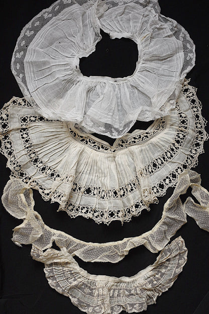 アンティークレース　dentelle ancienne プリーツレース