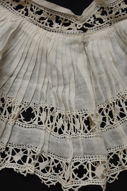 アンティークレース　dentelle ancienne プリーツレース