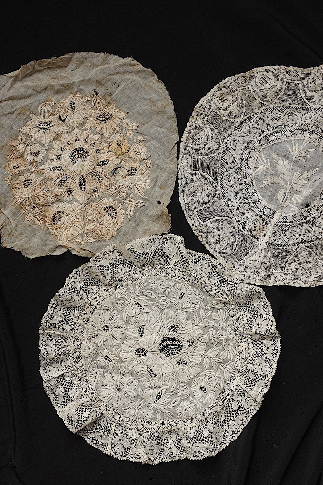 アンティークレース　dentelle ancienne 刺繍