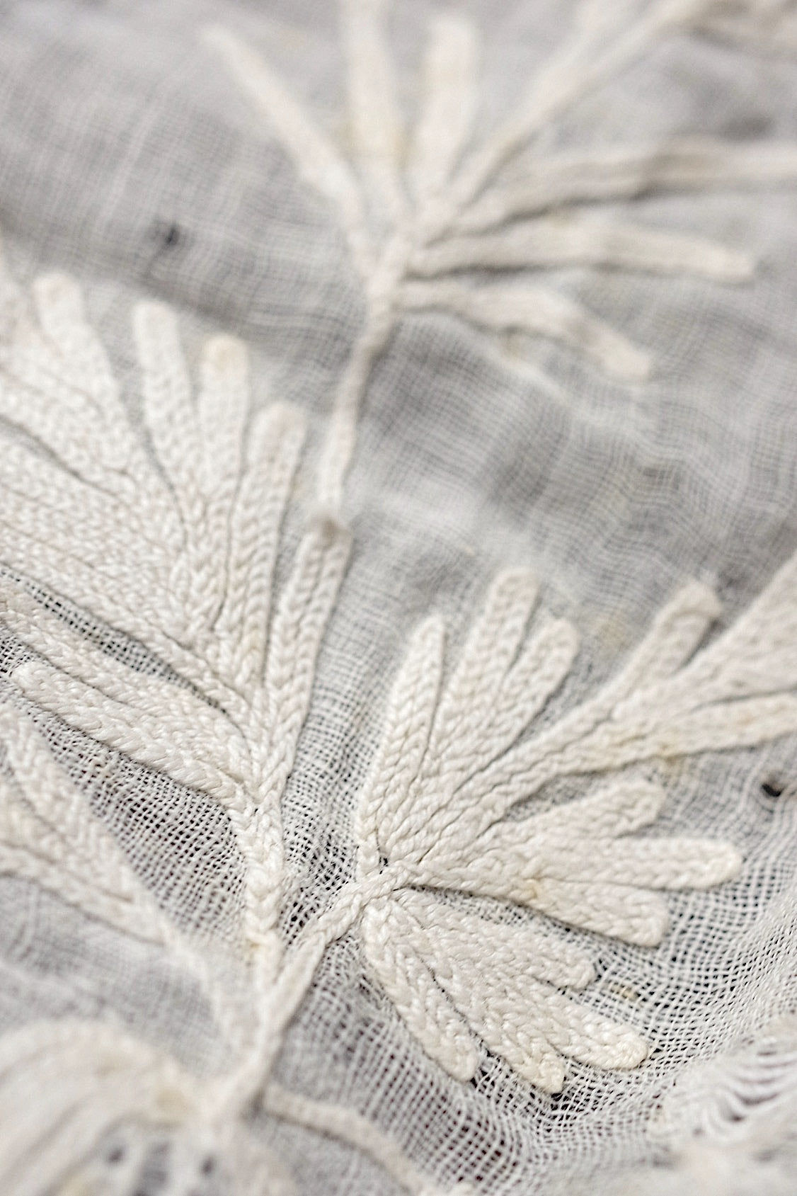 アンティークレース　dentelle ancienne 刺繍