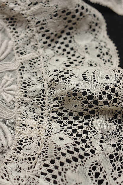 アンティークレース　dentelle ancienne 刺繍