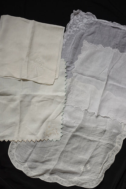 アンティークレース　dentelle ancienne ハンカチ素材用