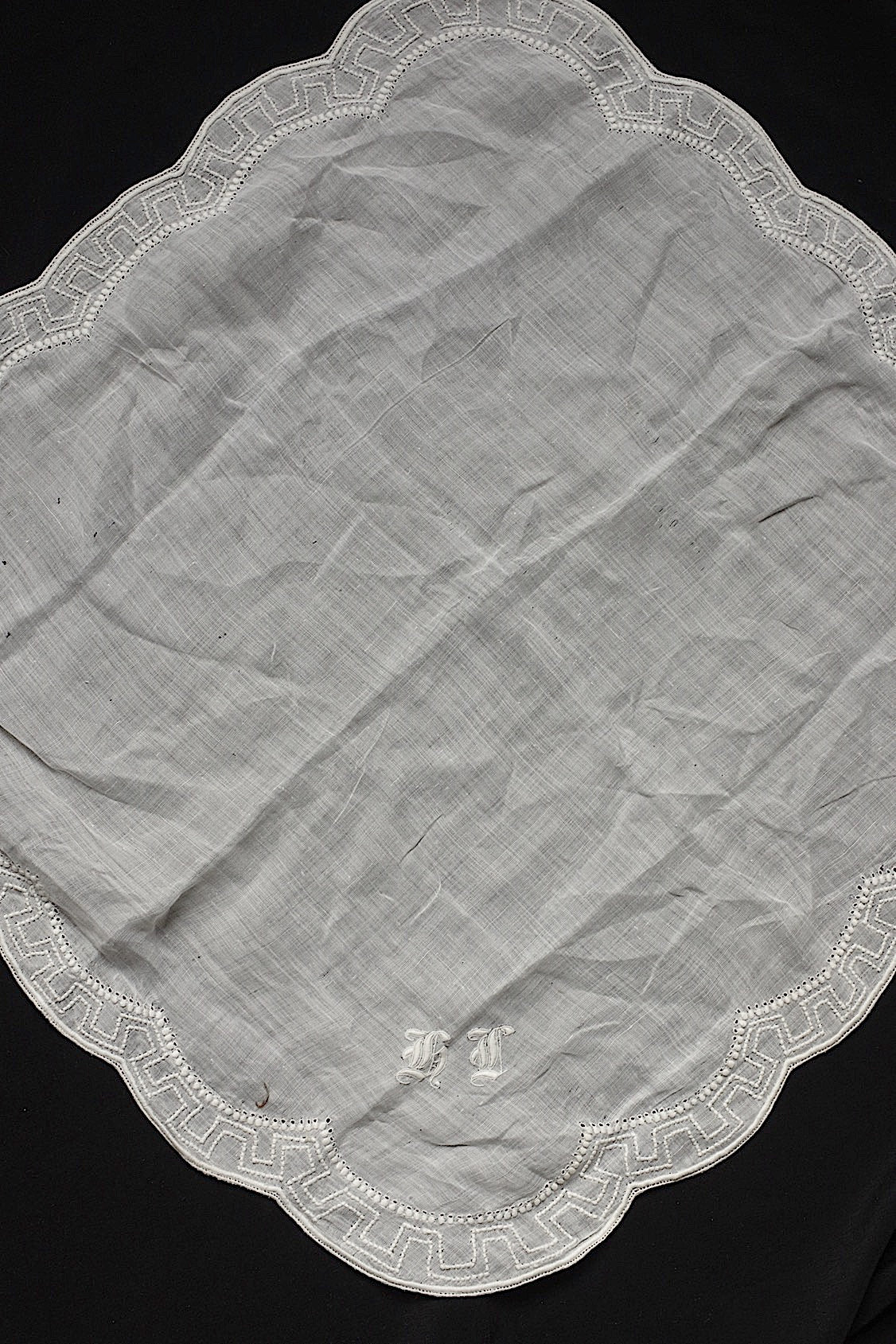 アンティークレース　dentelle ancienne ハンカチ素材用