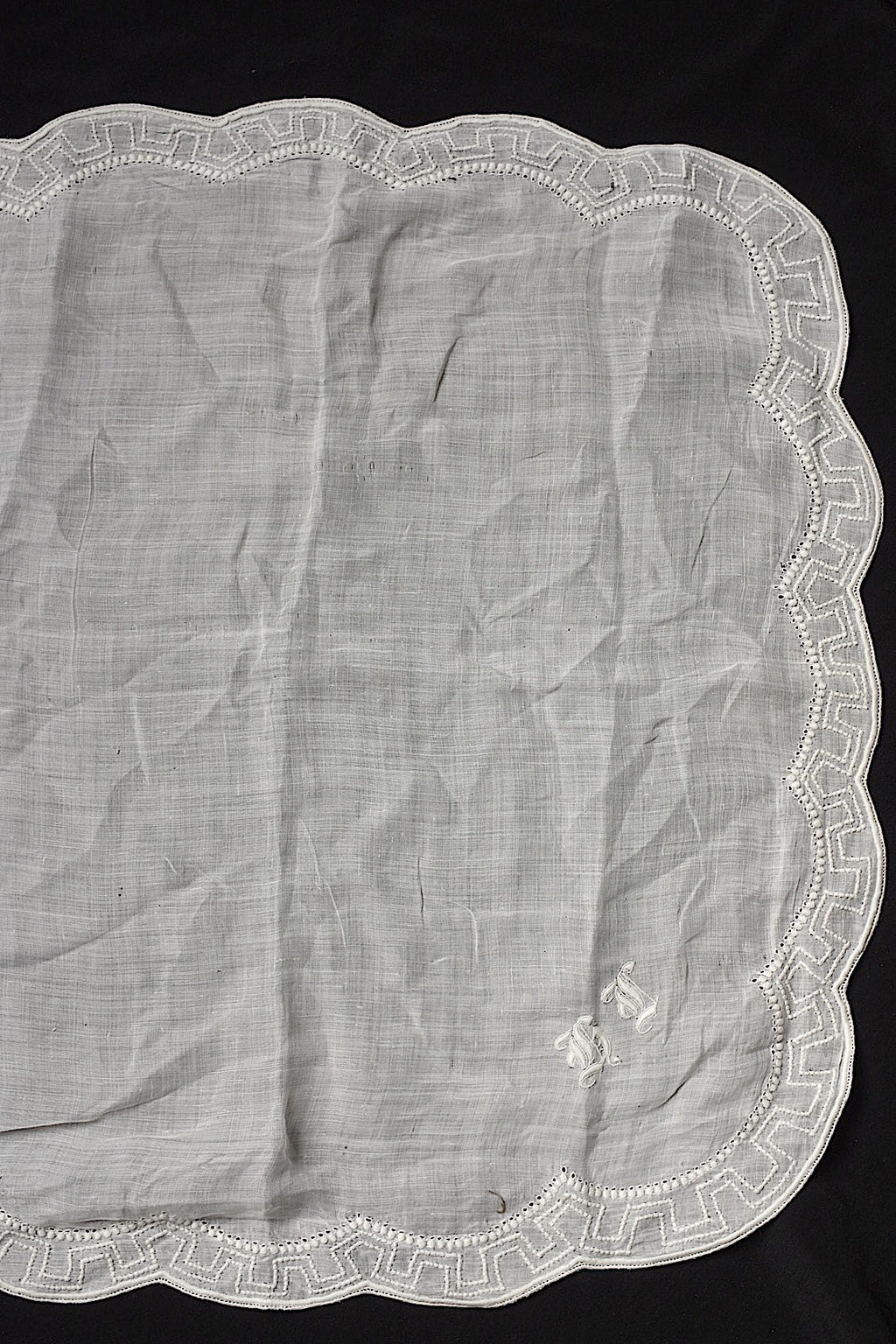 アンティークレース　dentelle ancienne ハンカチ素材用