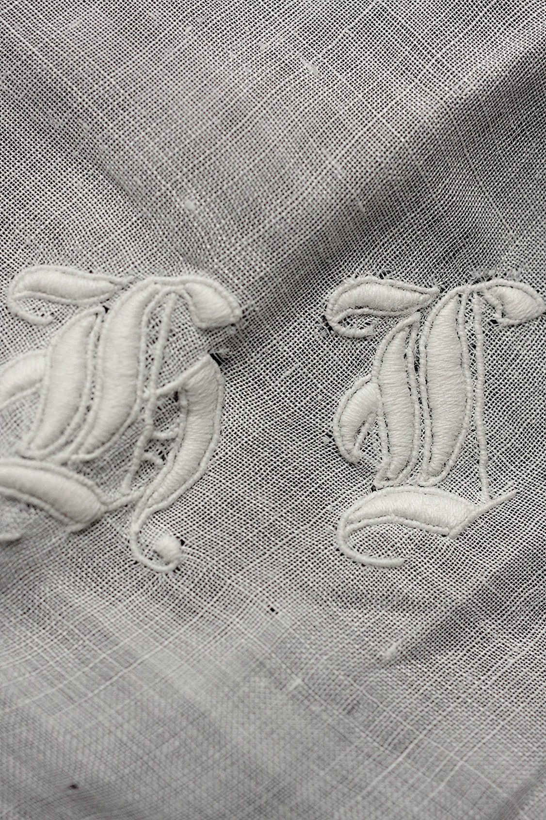 アンティークレース　dentelle ancienne ハンカチ素材用