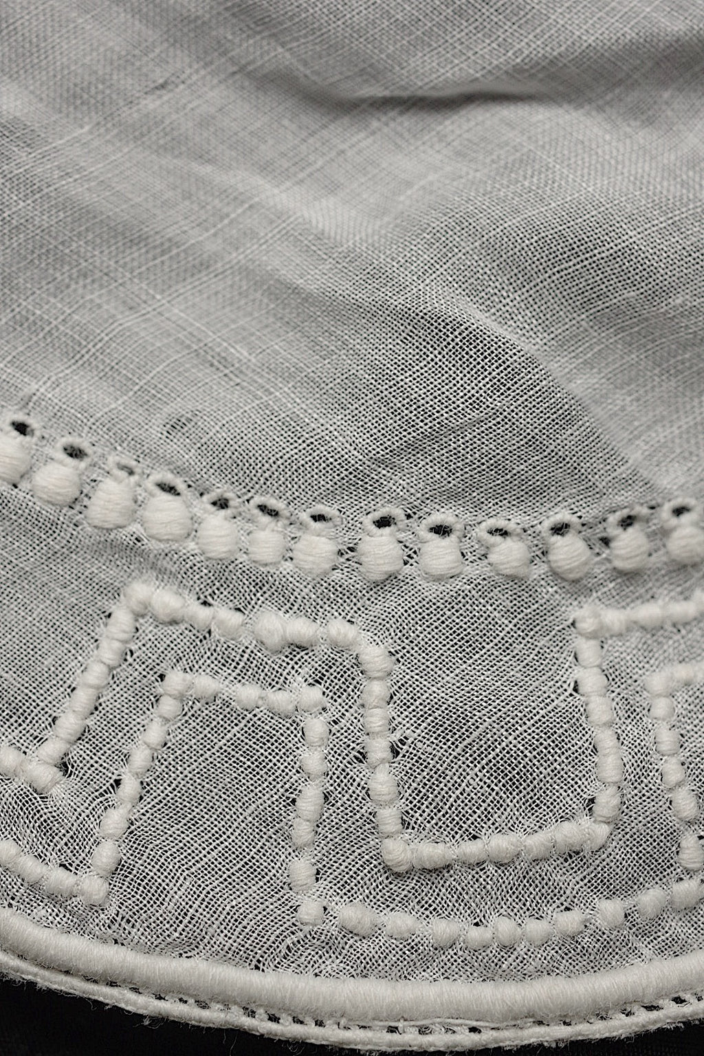 アンティークレース　dentelle ancienne ハンカチ素材用