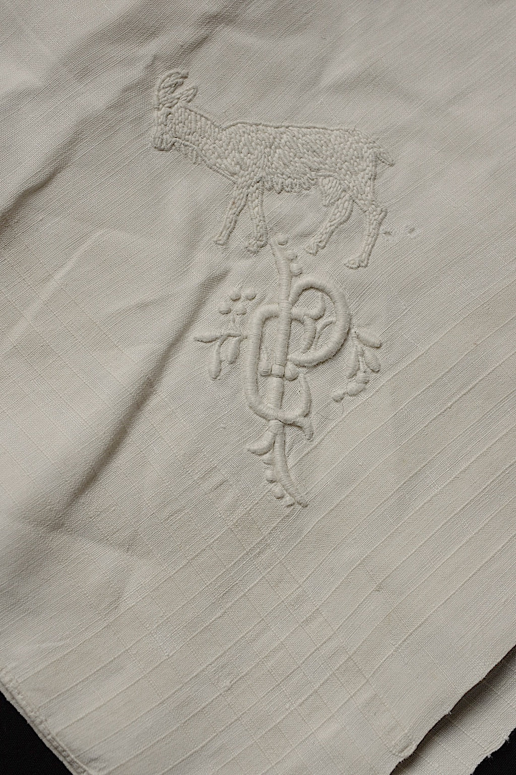 アンティークレース　dentelle ancienne ハンカチ素材用