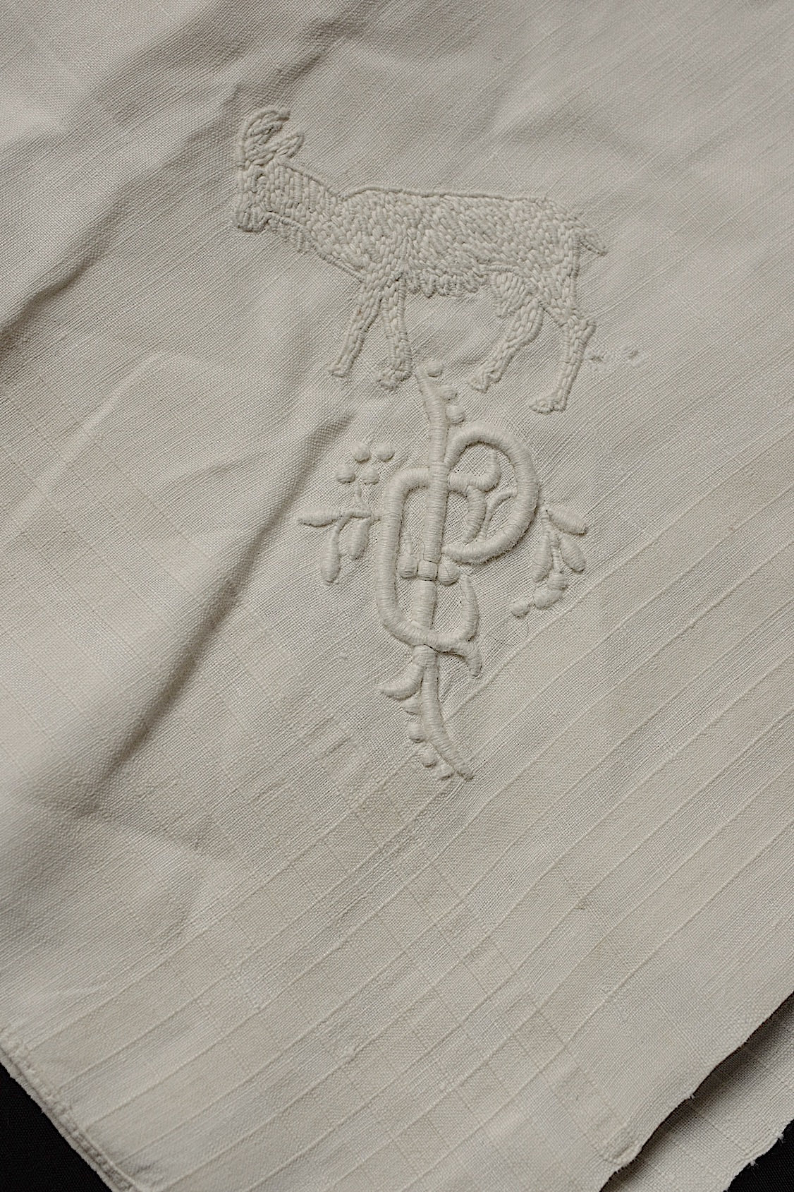 アンティークレース　dentelle ancienne ハンカチ素材用