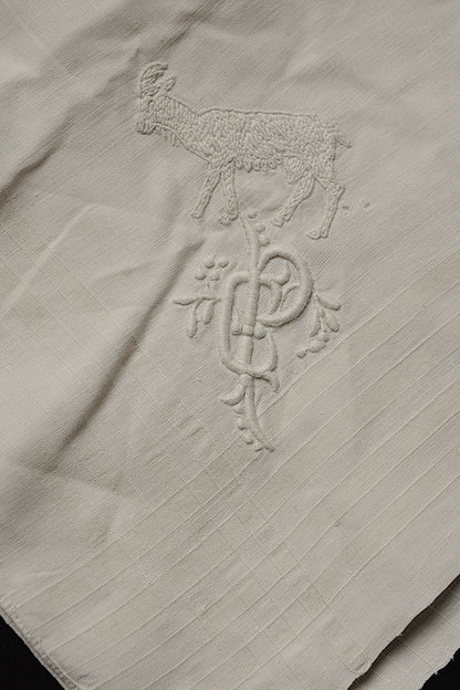 アンティークレース　dentelle ancienne ハンカチ素材用