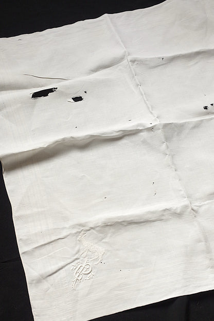 アンティークレース　dentelle ancienne ハンカチ素材用