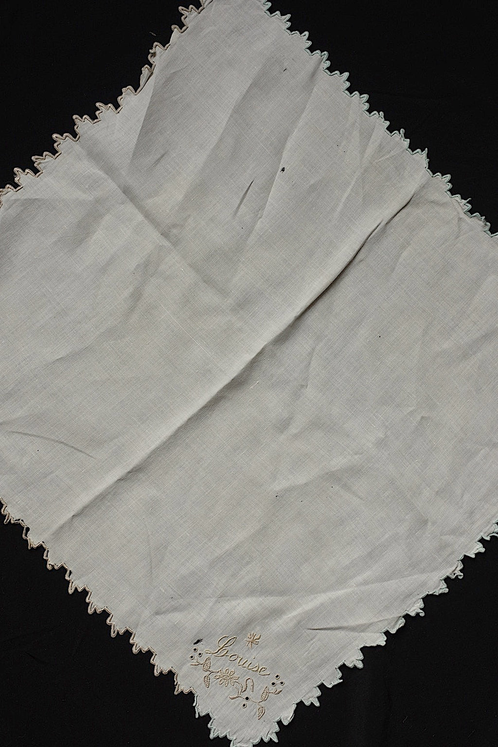 アンティークレース　dentelle ancienne ハンカチ素材用