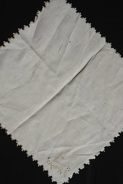 アンティークレース　dentelle ancienne ハンカチ素材用