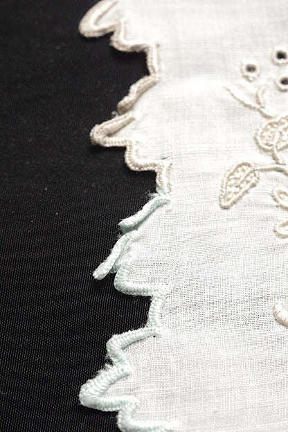 アンティークレース　dentelle ancienne ハンカチ素材用