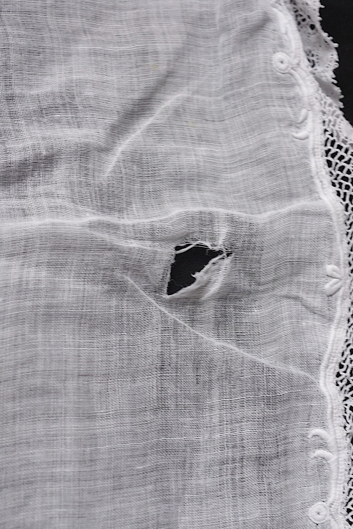 アンティークレース　dentelle ancienne ハンカチ素材用