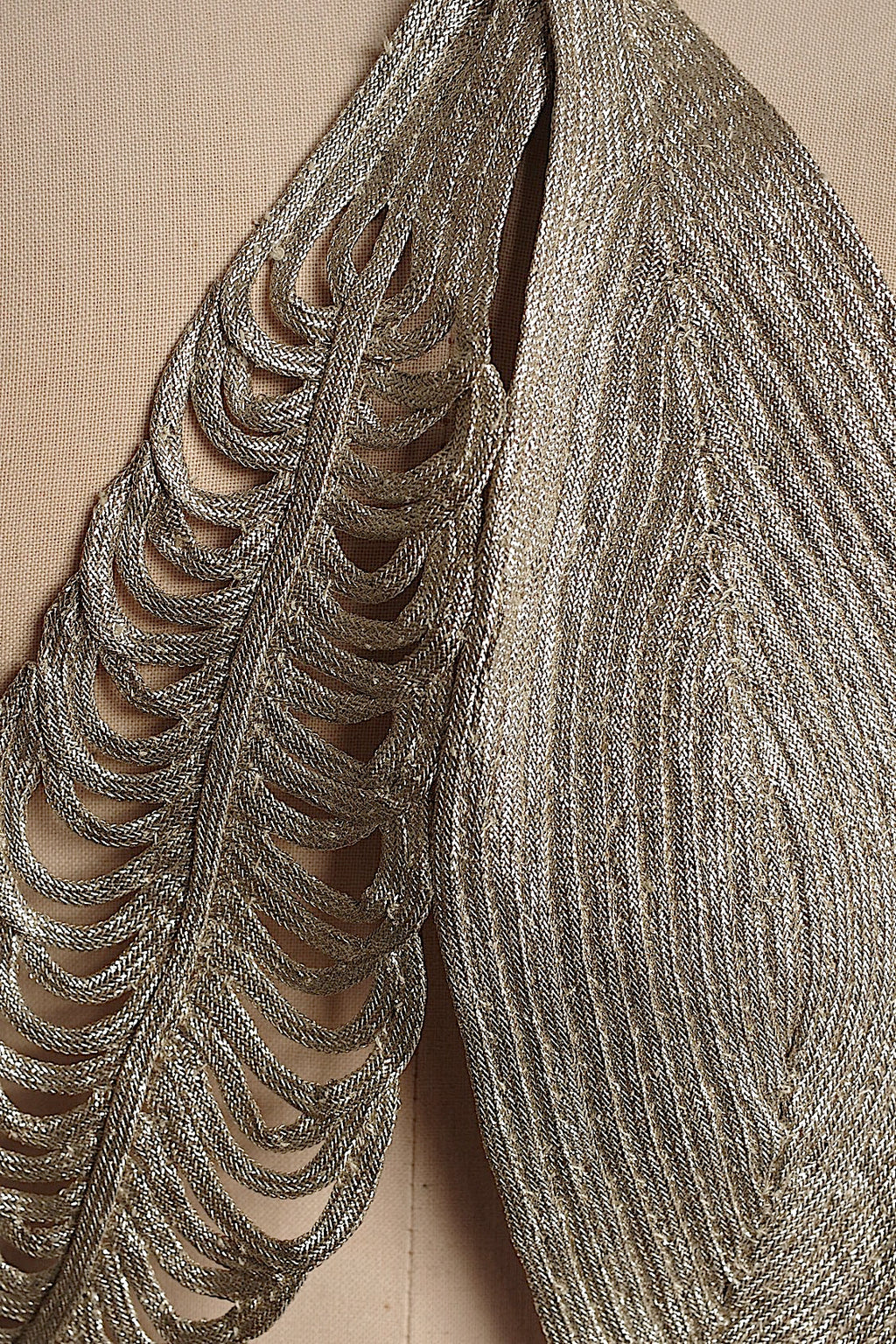 アンティークレース　dentelle ancienne 襟　タイ