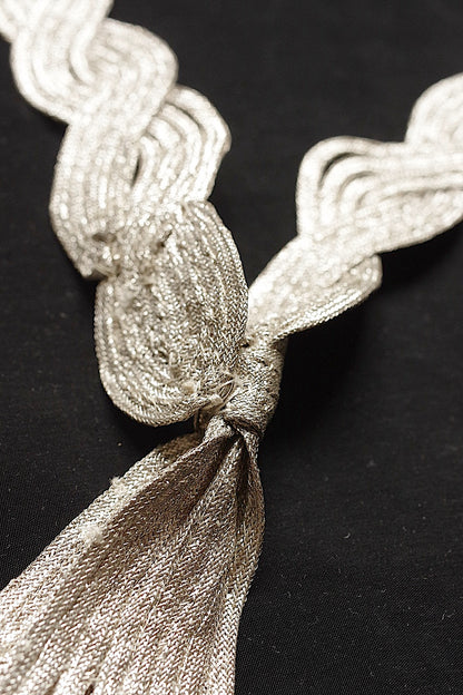 アンティークレース　dentelle ancienne 襟　タイ